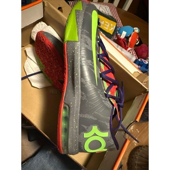 Vintage Nike KD 6 Energy Size 7 Y New in Box Kevin durant - Picture 8 of 9